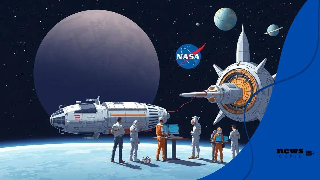 Collaborations with private space companies
