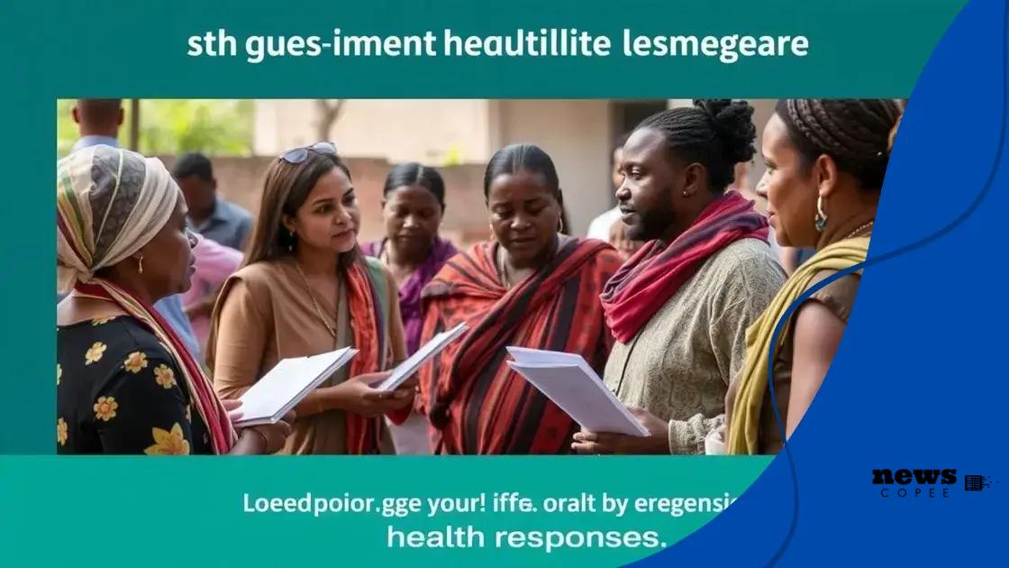 Public response to national health strategies