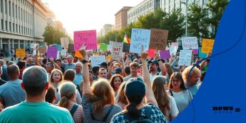 Peaceful protest management protocols established effectively