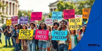 Student media censorship protests arise across campuses