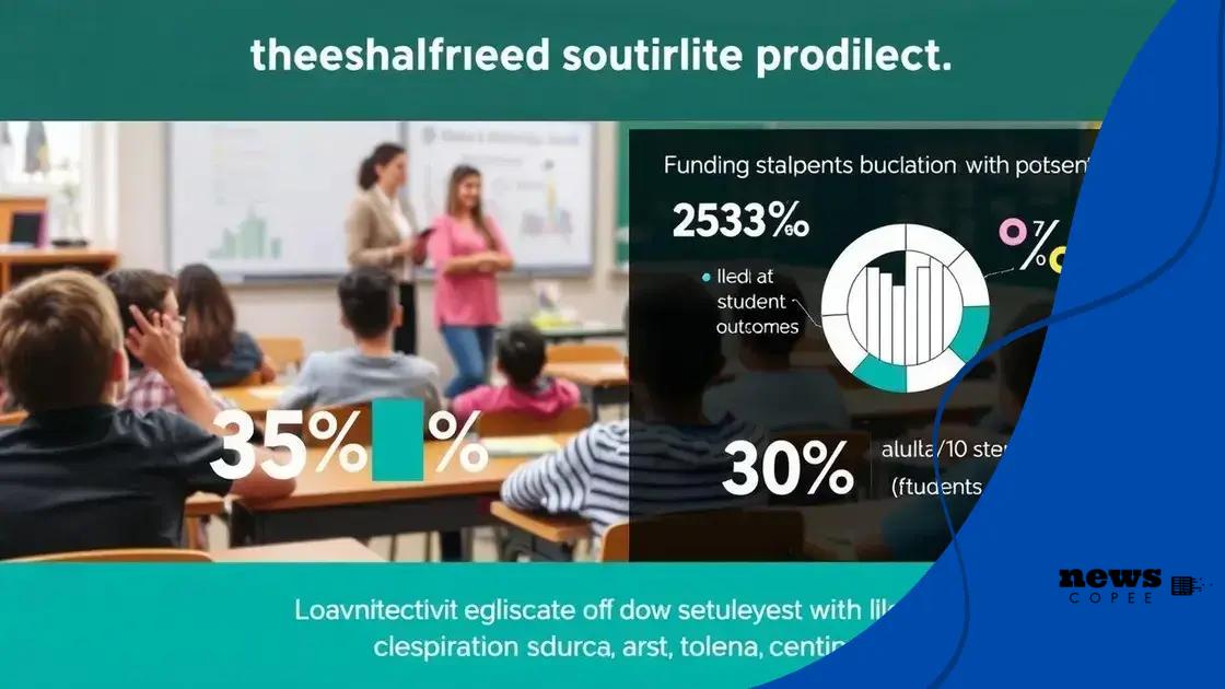 Impact of funding debates on student outcomes