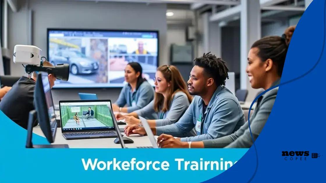 How technology shapes workforce training