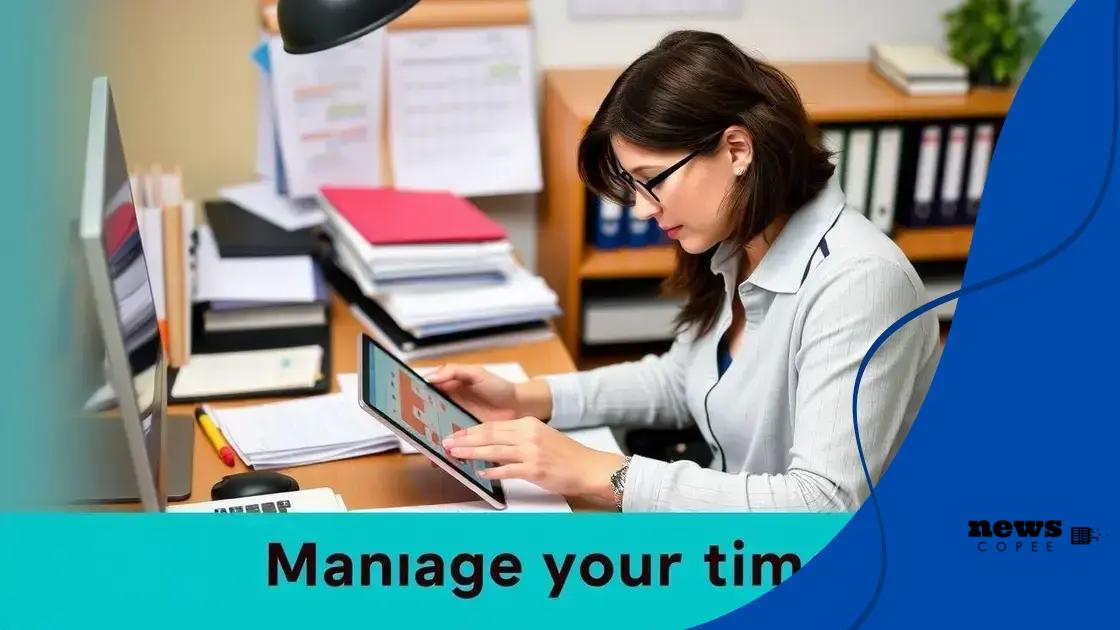 Effectieve tijdmanagementstrategieën voor leraren