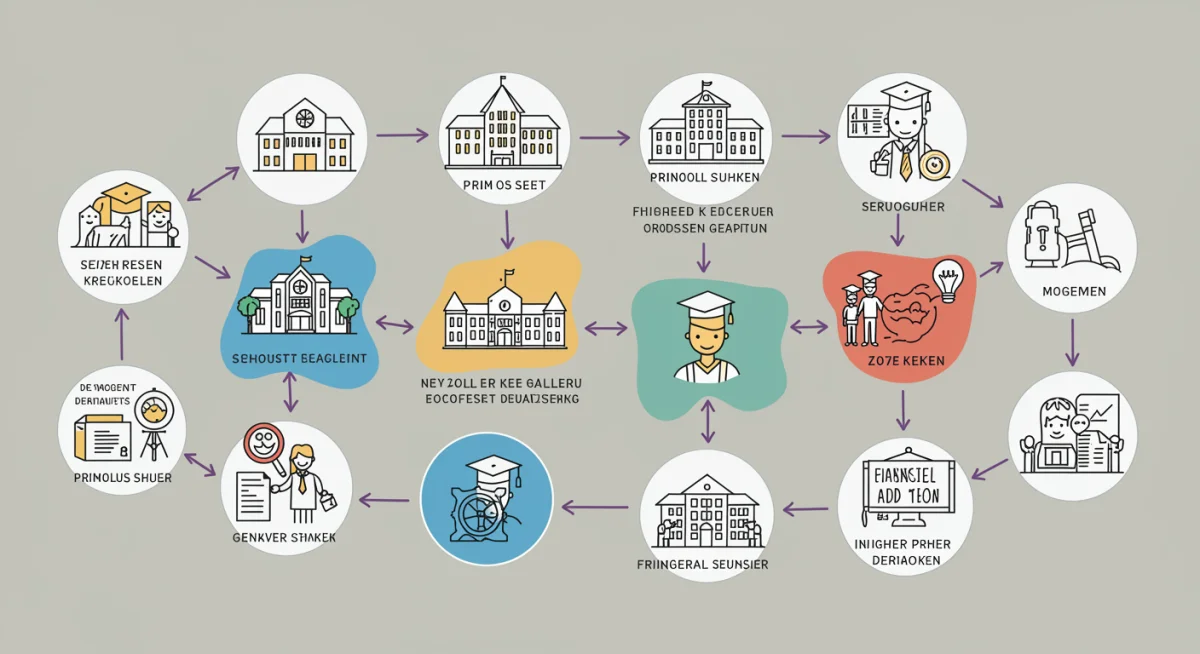 Infographic over nieuwe financieringsstromen onderwijs 2025